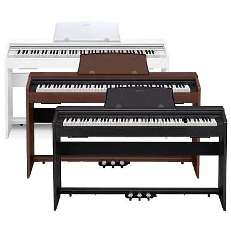 CASIO Privia數位鋼琴系列 PX-770 滑蓋式88鍵電鋼琴木質調/三音踏板/附琴椅/共三色
