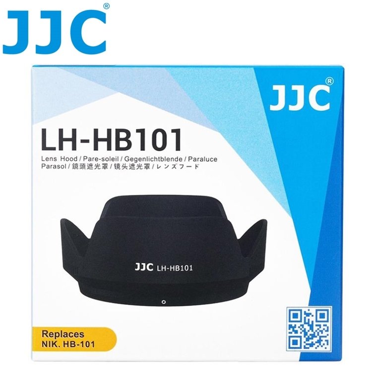 又敗家@JJC尼康Nikon副廠遮光罩LH-HN40P BLACK(相容原廠HB-101遮光罩)適Z DX 18-140mm f/3.5-6.3 VR
