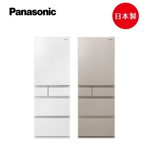 【Panasonic 國際牌】日製鋼板五門變頻電冰箱406L NR-E417XT