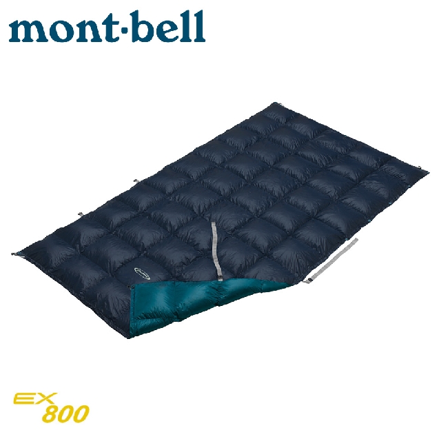 【Mont-Bell 日本 DOWN SLEEPING WRAP LONG睡袋《深藍》】1121335/羽絨睡袋/露營睡袋