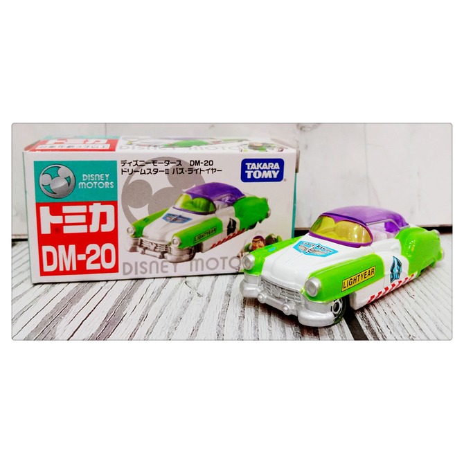 =海神坊=日本原裝空運 TAKARA TOMY 多美小汽車 迪士尼 DM-20 巴斯光年 跑車 玩具車收藏擺飾合金模型車