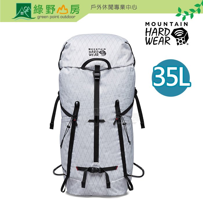《綠野山房》Mountain Hardwear 35L Scrambler Backpack 輕量多功能攀登背包 白色 1830221100