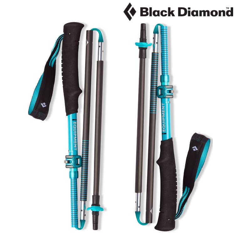 Black Diamond Distance Carbon FLZ 女款 碳纖維摺疊登山杖 112539 青銅綠 110cm-125cm成對販售