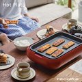 recolte日本麗克特 Hot Plate 電烤盤-經典紅