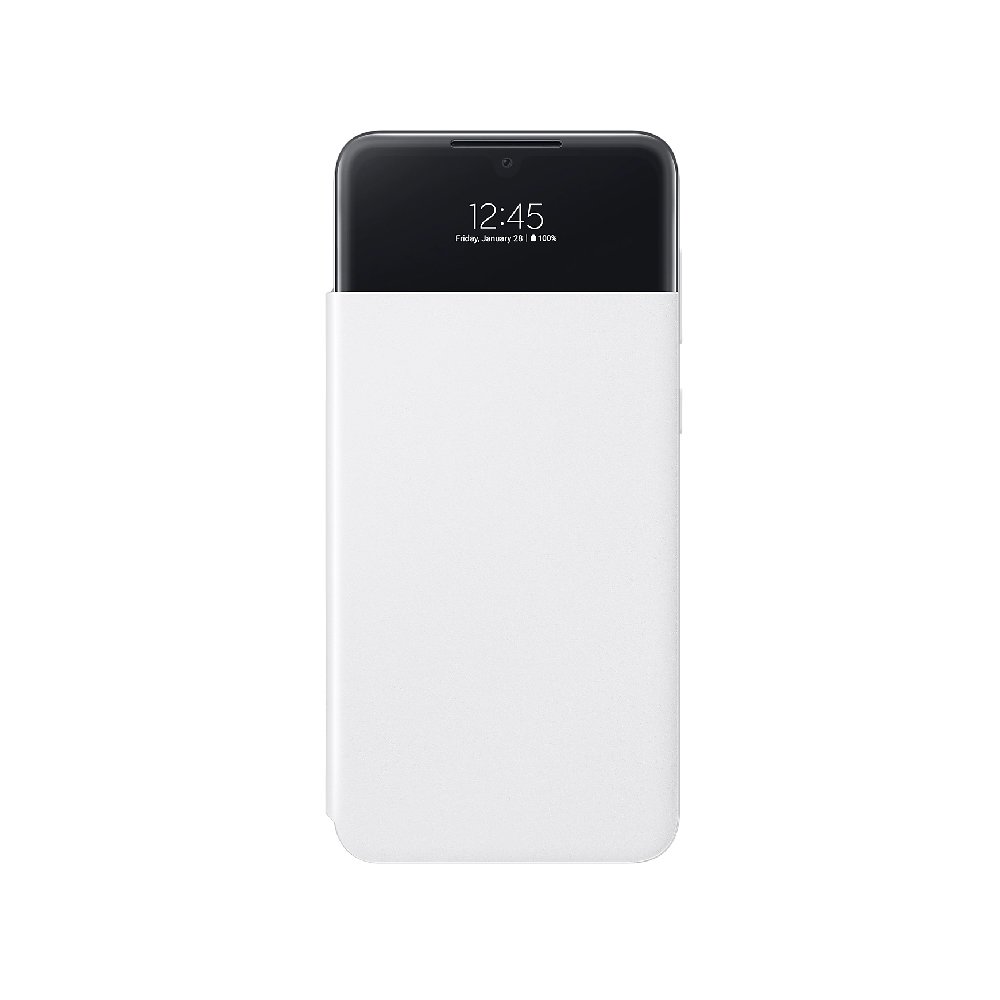 SAMSUNG Galaxy A33 5G 原廠透視感應皮套 (EF-EA336P)-白色