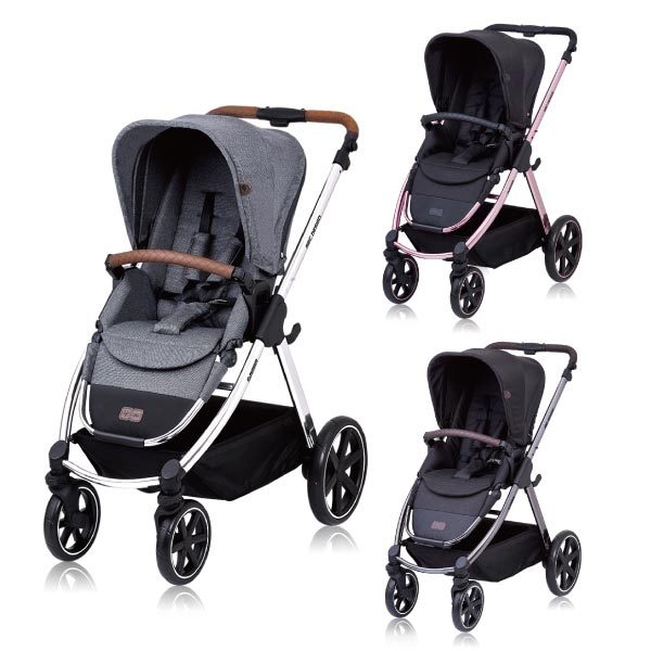 德國 abc design samba 嬰兒雙向推車 鑽石版 玫瑰金 鈦金版 | 嬰兒推車 | 手推車