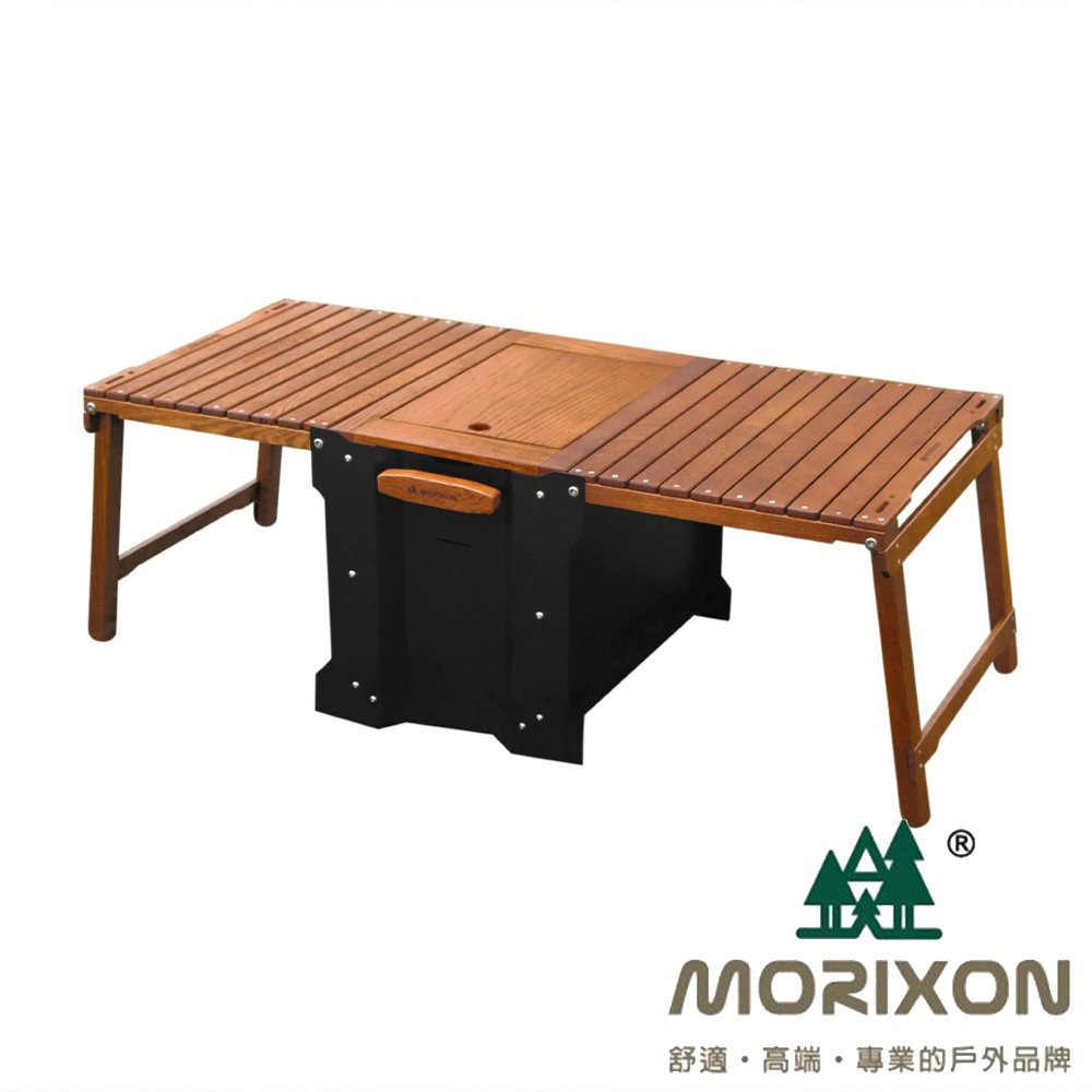 【MORIXON】MORIXON 魔法鋁箱桌 (內含小掛架+燈桿架) MB-1 戶外.露營.野餐.野餐桌.摺疊桌.桌椅.輕便