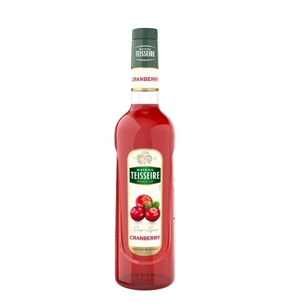 法國🇫🇷TEISSEIRE果露糖漿-蔓越莓Cranberry(700ml單瓶)【億明食品】