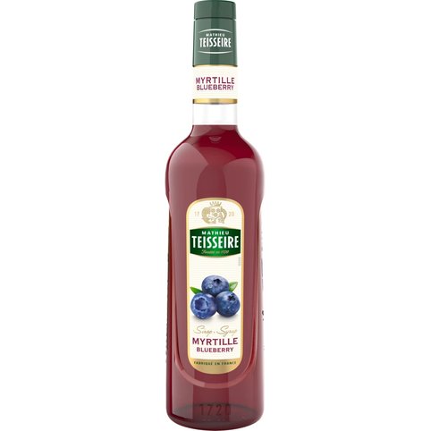法國🇫🇷TEISSEIRE果露糖漿-藍莓Buleberry(700ml單瓶)【億明食品】
