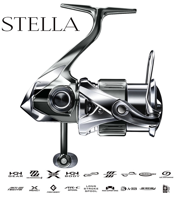 オリジナルデザイン手作り商品 シマノ(SHIMANO) スピニングリール 22