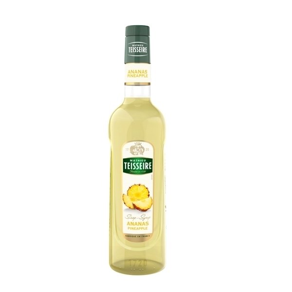 法國🇫🇷TEISSEIRE果露糖漿-鳳梨Pineapple(700ml單瓶)【億明食品】