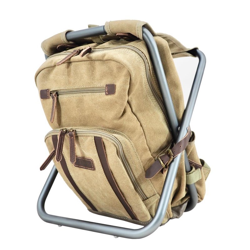 ispack高級休閒背包椅 卡其色 10週年紀念款 IS-PR01