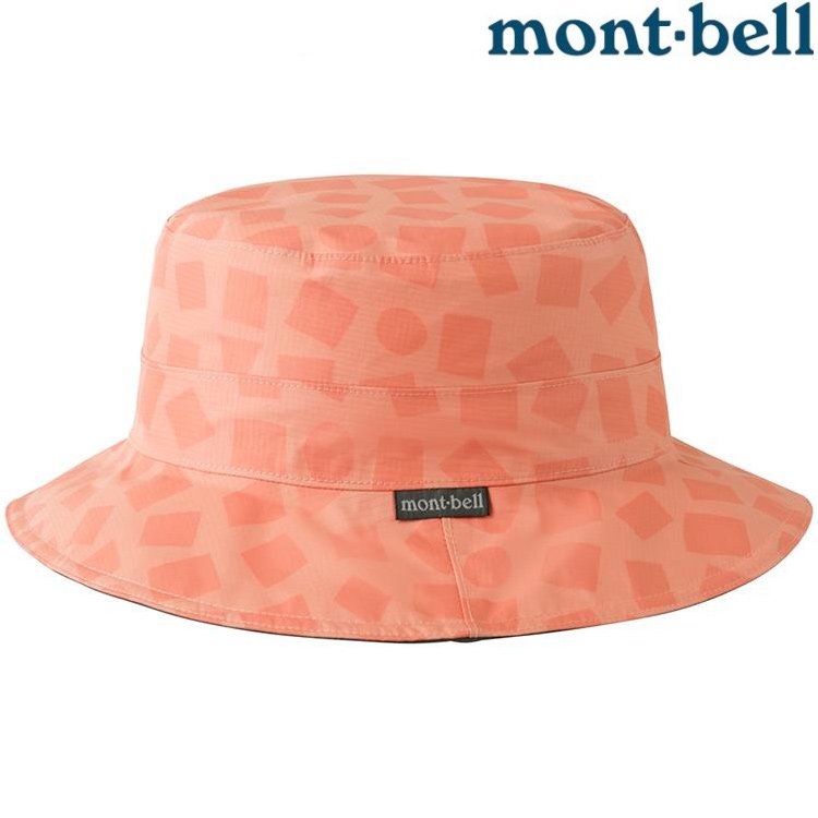 Mont-Bell GORE-TEX Print Hat 女款印花防水漁夫帽 1128586 AP 杏橘