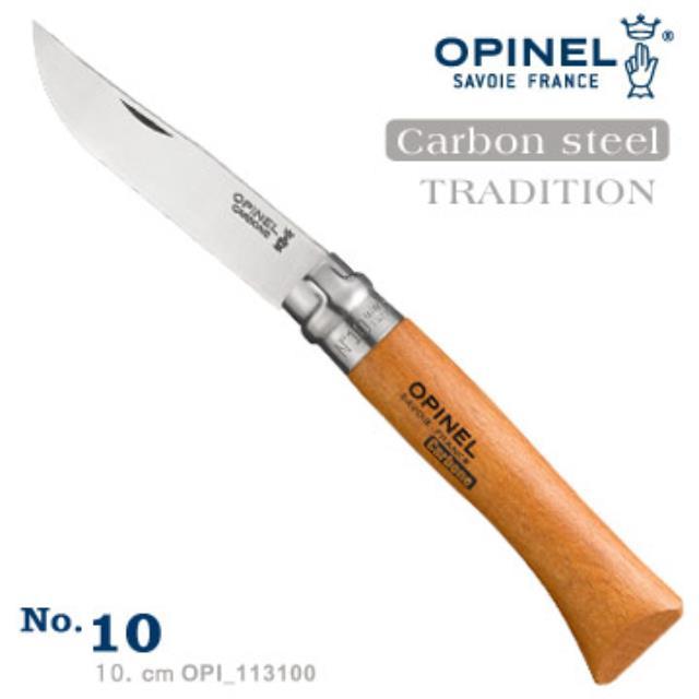OPINEL Carbon steel TRADITION 法國刀碳鋼系列/露營折刀 No.10 113100