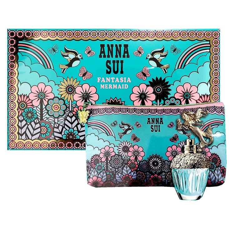 Anna Sui Fantasia Mermaid Eau de Toilette Spray 童話美人魚淡香水 30ml 禮盒