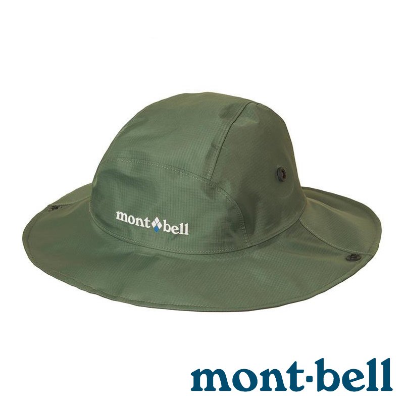 【mont-bell】Storm 男GORE-TEX防水圓盤帽『灰綠』1128656 登山.戶外.露營.防曬帽.遮陽帽.防風帽.快乾.排汗.吸濕