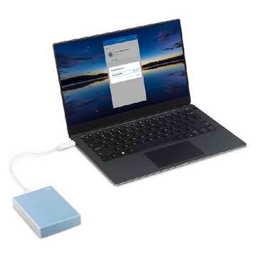 SEAGATE/2TB/ One Touch HDD/冰川藍 外接式硬碟 ( STKY2000402 )
