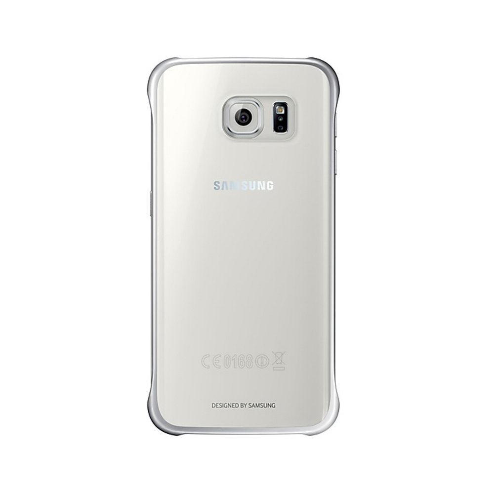Samsung Galaxy S6 edge 原廠輕薄防護背蓋-銀色(贈S6 Edge全幅保護貼)