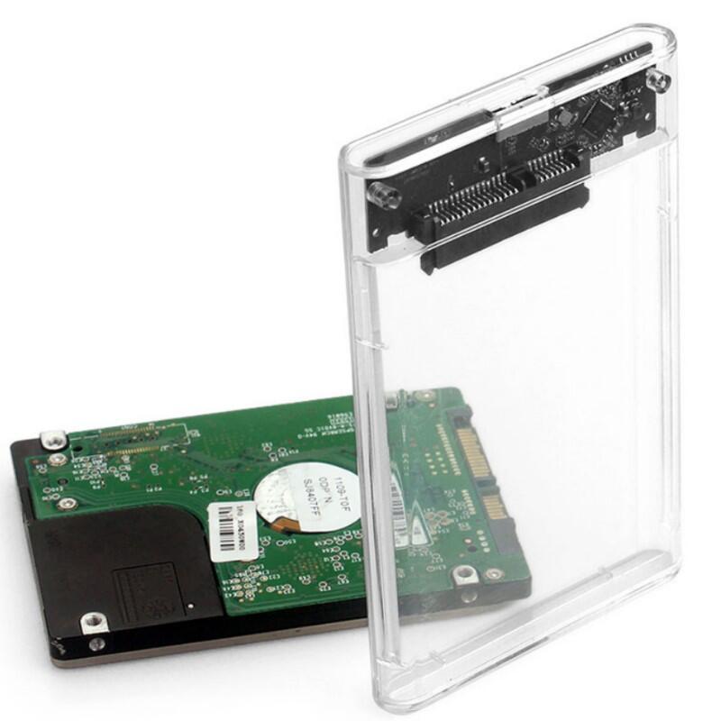 【DI343】透明移動硬碟盒USB3.0外接盒USB3.0 全透視2.5吋SATA硬碟外接盒 外接硬碟盒