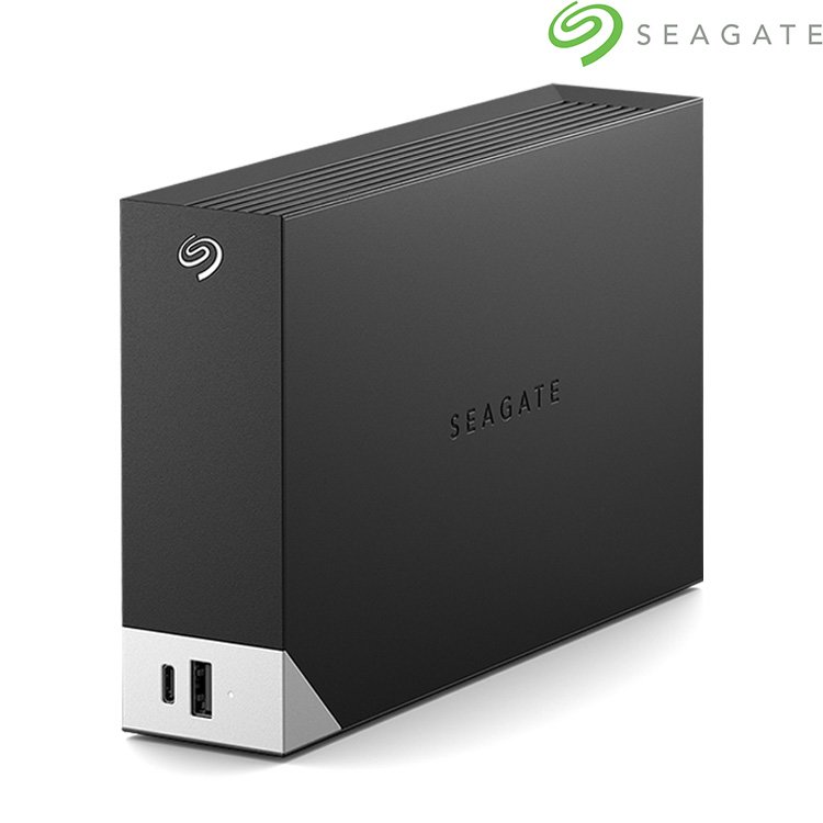 Seagate 希捷 One Touch with Hub 8TB 3.5吋外接行動硬碟 黑色