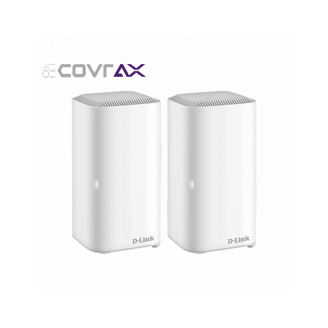 D-Link AX1800雙頻Mesh Wi-Fi無線路由器(雙顆裝) COVR-X1870/LBNA2