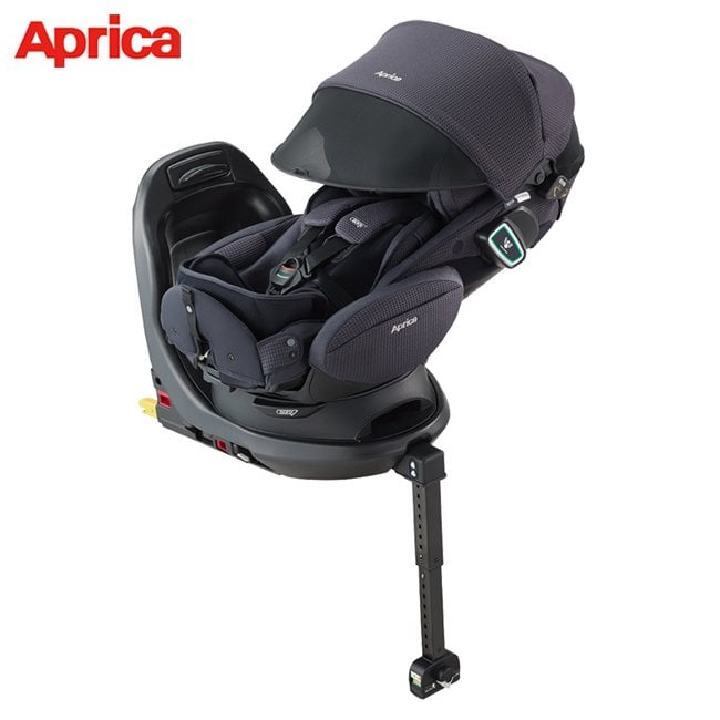 愛普力卡 Aprica Fladea grow ISOFIX Safety Premium 0-4歲嬰幼兒臥床平躺型安全座椅-靜謐藍
