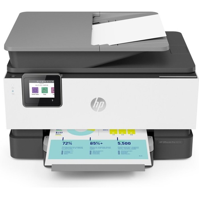 HP OfficeJet Pro 9010 彩色無線 WiFi 傳真四合一自動雙面觸控螢幕噴墨印表機