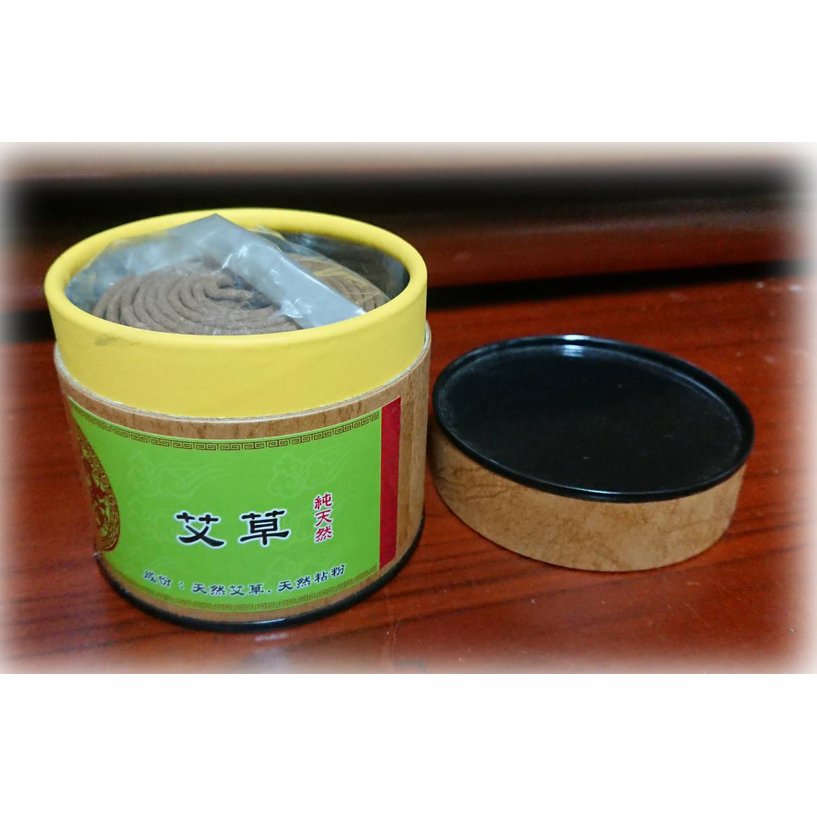 艾草盤香純天然台灣生產 天然艾草 天然黏粉