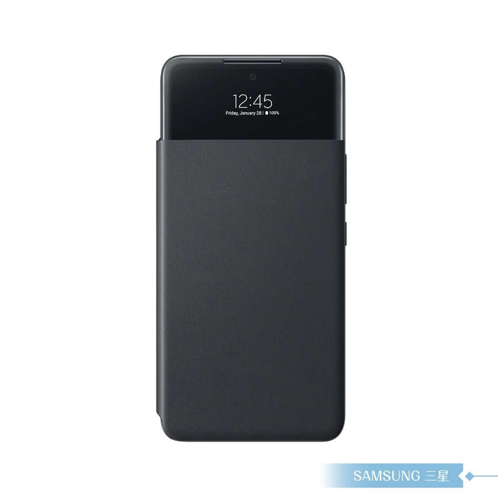 Samsung三星 原廠Galaxy A53 5G專用 透視感應皮套 (公司貨)_黑色