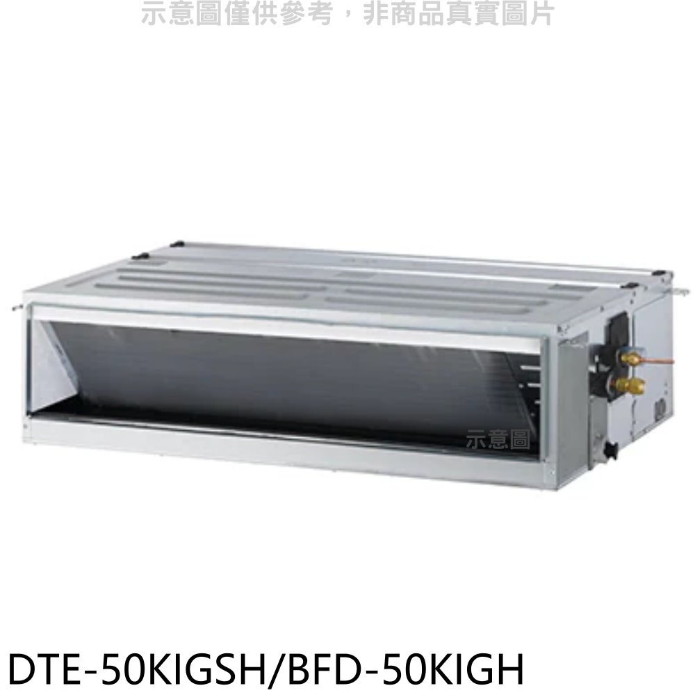 《可議價》華菱【DTE-50KIGSH/BFD-50KIGH】變頻冷暖R32正壓式吊隱式冷氣