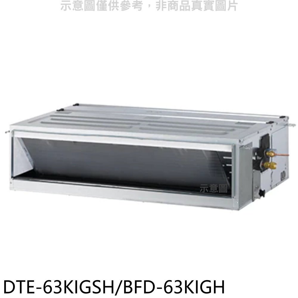 《可議價》華菱【DTE-63KIGSH/BFD-63KIGH】變頻冷暖R32正壓式吊隱式冷氣