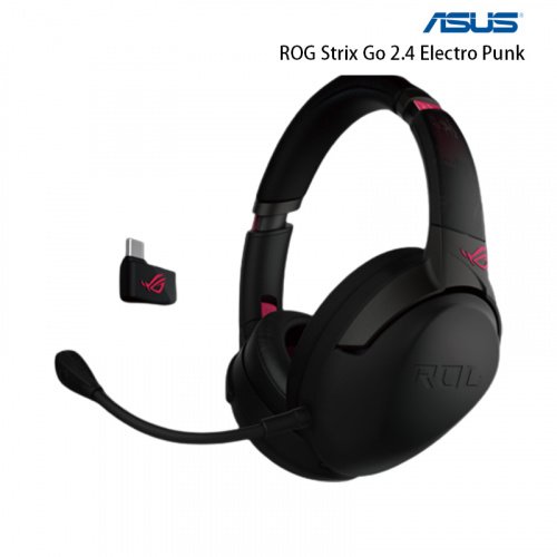 ASUS 華碩 ROG STRIX GO 2.4 Electro Punk 無線電競耳機