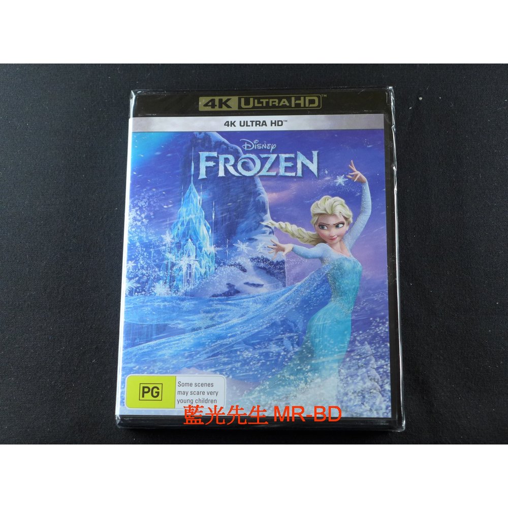[藍光先生UHD] 冰雪奇緣 UHD 單碟版 Frozen - 無中文字幕