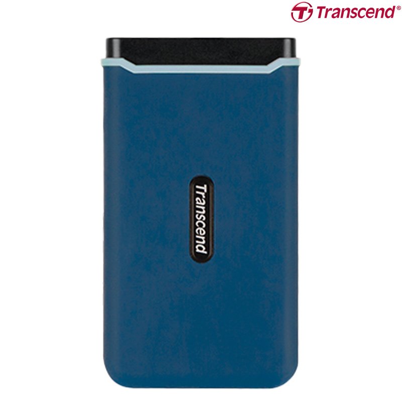Transcend 創見 ESD370C 500GB USB3.1與Type C 雙介面 外接SSD 固態硬碟