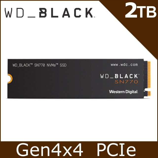【hd數位3c】WD 黑標 SN770 2TB/Gen4 PCIe*4/讀:5150/寫:4850/TLC【五年】【下標前請先詢問 有無庫存】