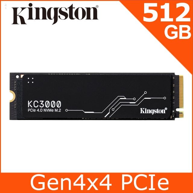 【hd數位3c】金士頓 KC3000 512G/Gen4 PCIe*4/讀:7000/寫:3900/TLC【下標前請先詢問 有無庫存】