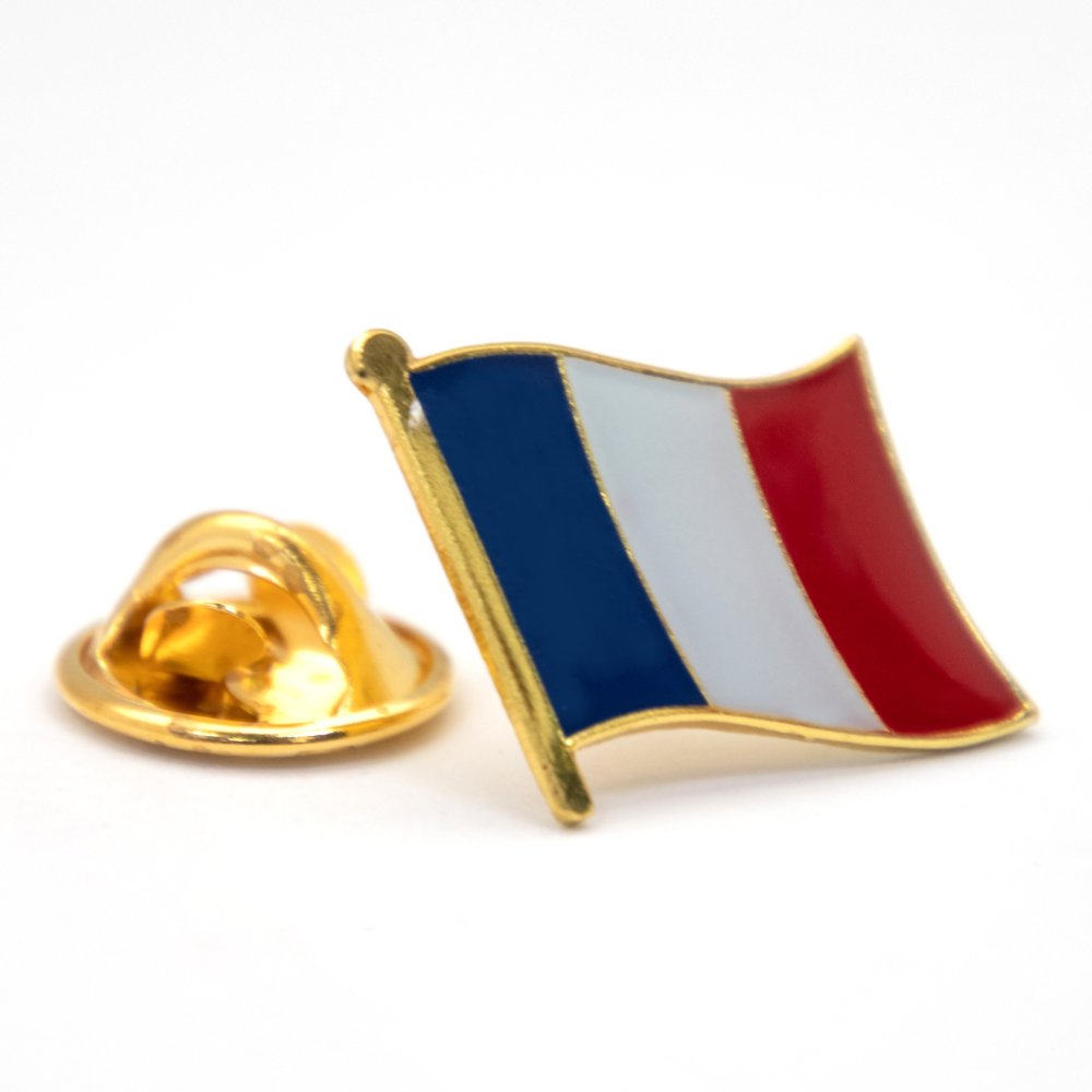 France 法國紀念飾品 國旗飾品 國旗別針 紀念品 國旗徽章 紀念別針