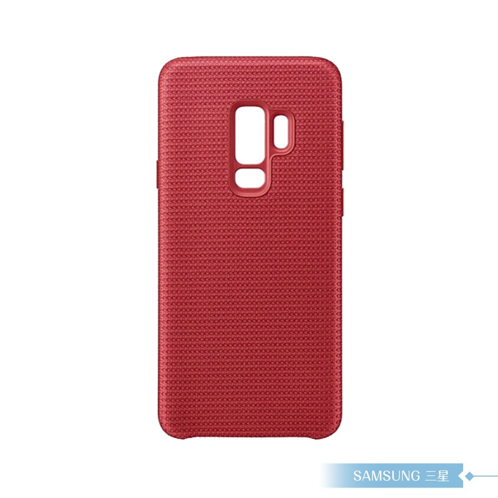 Samsung三星 原廠Galaxy S9+ G965專用 網狀織布背蓋 /防護保護套 /硬殼 /手機殼_紅色