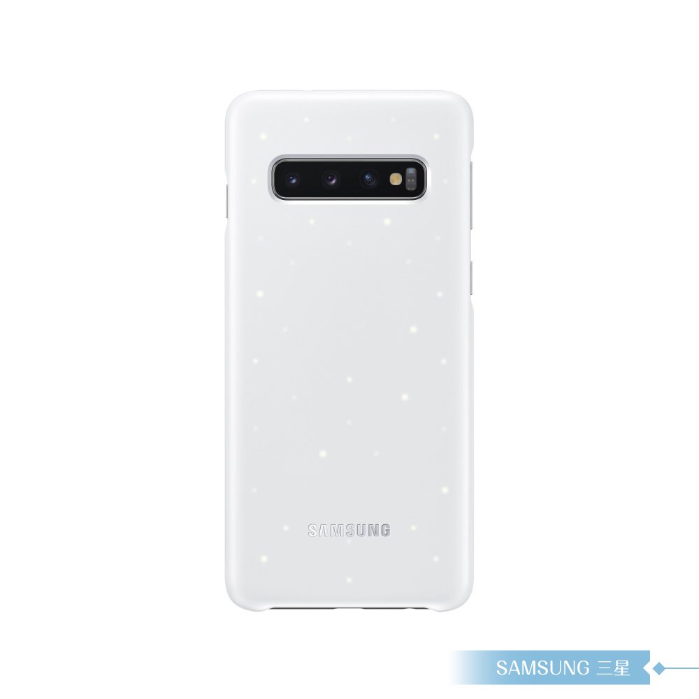 Samsung三星 原廠Galaxy S10 G973專用 LED智能背蓋【公司貨】_白色