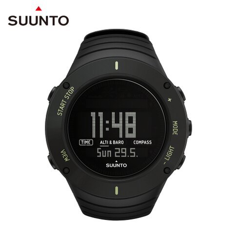 【H.Y SPORT】Suunto Core Ultimate Black 智慧腕錶 GPS運動腕錶 黑 贈日本SASAKI運動毛巾
