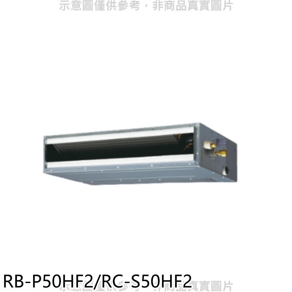 《可議價》奇美【RB-P50HF2/RC-S50HF2】變頻冷暖吊隱式分離式冷氣
