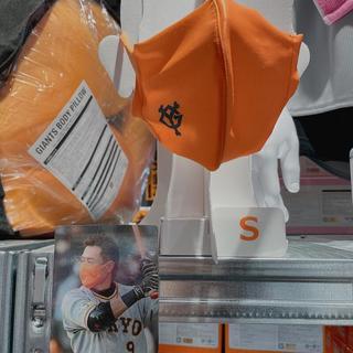 貳拾肆棒球--日本帶回！日職棒讀賣巨人選手實際使用式樣Mizuno 口罩套(799元)