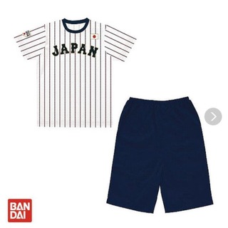 貳拾肆棒球-日本帶回侍JAPAN x BANDAI 萬代聯名限定居家服套裝/ L size