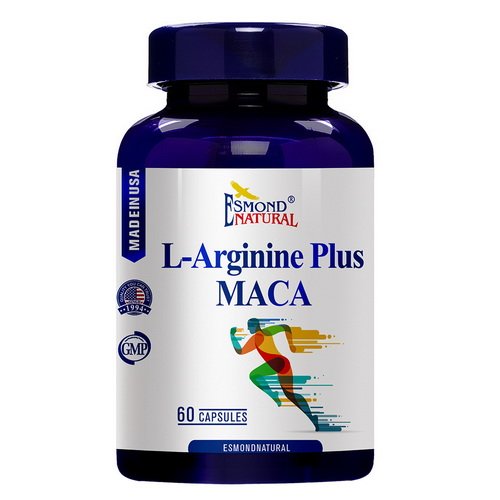 愛司盟左旋精胺酸馬卡膠囊 6瓶特惠組 Esmond L-Arginine Plus MACA