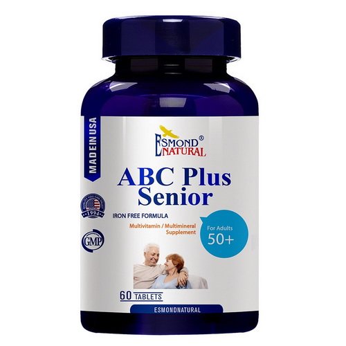 愛司盟活力綜合維他命錠 6瓶特惠組 Esmond ABC Plus Senior Multivitamin Tablets