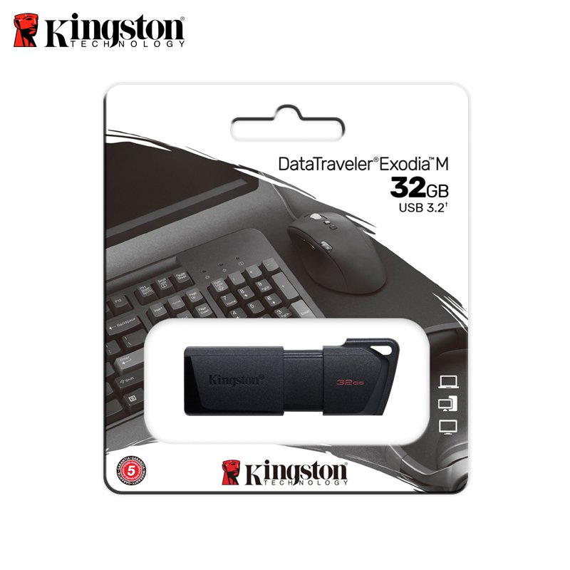 Kingston 32GB 金士頓 Data Traveler Exodia M USB 3.2 高速 隨身碟 (KT-DTXM-32G)