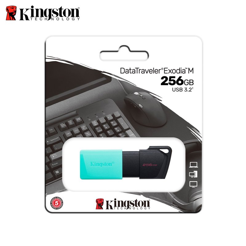 Kingston 256GB 金士頓 Data Traveler Exodia M USB 3.2 高速 隨身碟 (KT-DTXM-256G)