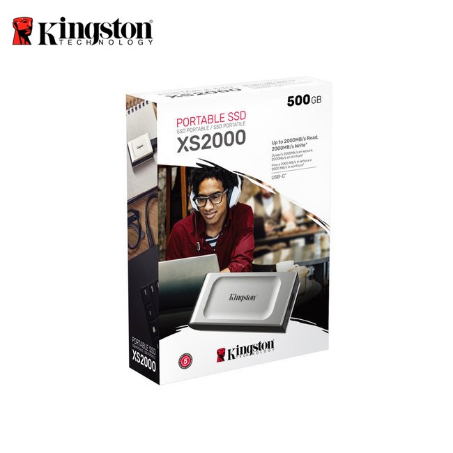 金士頓 Kingston XS2000 500G 外接式 高速 Type-C 行動固態硬碟 SSD (KT-SXS2000-500G)