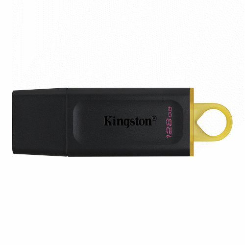Kingston 128GB USB3.2 Gen1 DataTraveler Exodia(Black+Yellow) 隨身碟