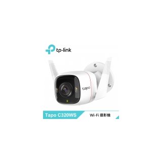 【TP-LINK】Tapo C320WS 戶外防水 Wi-Fi 網路攝影機